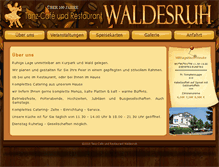 Tablet Screenshot of cafe-timm.de